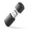 UGREEN AC650 11ac Dual-Band Wireless USB Adapter – CM448 in black color, compact with USB-A plug, displayed on white background.