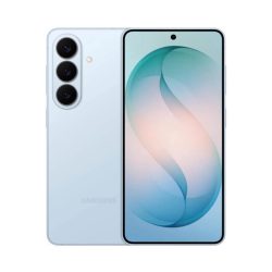 Samsung Galaxy S26 5G smartphone featuring a 6.3-inch Dynamic AMOLED 2X display, 50MP triple cameras, and Galaxy AI features.