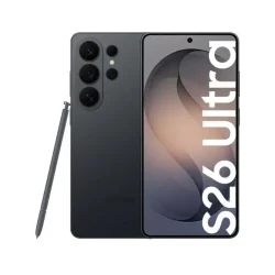 Samsung Galaxy S26 Ultra 5G smartphone with a 6.9-inch Dynamic AMOLED 2X display, 200MP quad-camera system, Galaxy AI, and built-in S Pen.